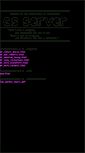 Mobile Screenshot of csserver.evansville.edu